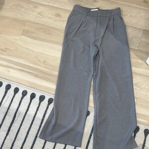 Abercrombie & Fitch Gray Women's Trousers